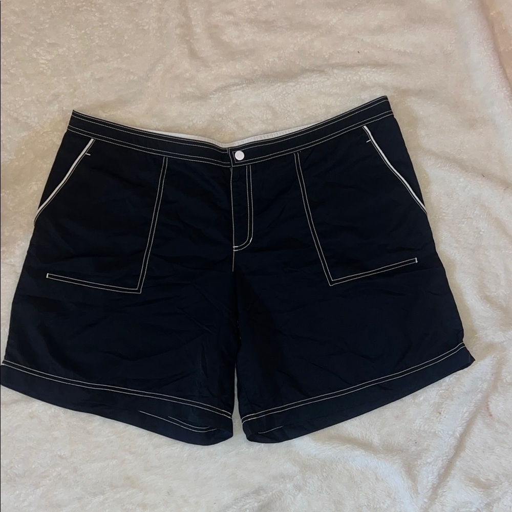 Merona Women's Black cover up Shorts size 18W